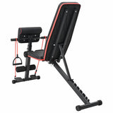 Weight Bench Manual Black 132 x 54 x 100 cm Steel 42007904