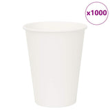 Paper Coffee Cups 1000 pcs 12oz 300ml White 4102792