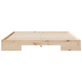 Bed Frame Brown 200 x 200 cm 873016