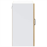 Kitchen Wall Cabinet with Glass Door Lucca Artisan Oak Engineered Wood 853856