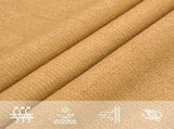 Sunshade Sail 160 g/m Square Sand 5x5 m HDPE 4002025