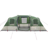 Family Tent Tunnel 6-Person Green Waterproof 4009416