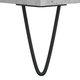 Highboard Concrete Grey 34.5x34x180 cm Engineered Wood 3198821