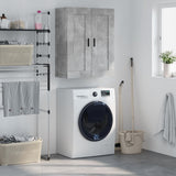 Wall Mounted Cabinet Concrete Grey 69.5x34x90 cm Engineered Wood 830400