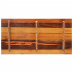 ZNTS Rectangular Table Top 60x120 cm 25-27 mm Solid Reclaimed Wood 286057