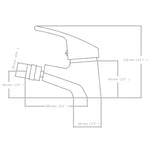 Bidet Faucets 2 pcs Chrome 275920