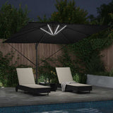 Umbrella Black 286 x 284 x 270 cm Aluminium and Polyester 42003323