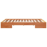 Bed Frame Brown 120 x 190 cm 873042