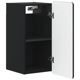 Bathroom Wall Cabinet ZWOLLE Black 30 x 31 x 63 cm 896366