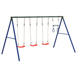 Outdoor Swing Set with Swings and Trapeze 3283622