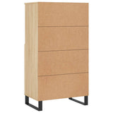 Highboard Sonoma Oak 60x36x110 cm Engineered Wood 831495