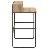 Desk with Storage Artisan Oak 100 x 50 x 91 cm 8008031
