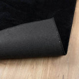 Rug OVIEDO Short Pile Black 240x240 cm 375562