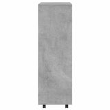 Wardrobe Concrete Grey 80x40x110 cm Engineered Wood 808517
