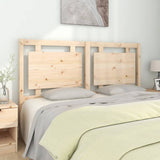 Bed Headboard 155.5x4x100 cm Solid Pine Wood 817945