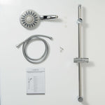 ZNTS SCHÜTTE Shower Rail Set FLORENZ Chrome 425811