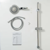 ZNTS SCHÜTTE Shower Rail Set FLORENZ Chrome 425811