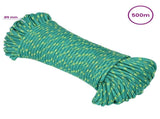 Multipurpose Utility Rope 5 mm 500 m Green PP 150 kg Max Load 3472920