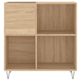 Record Cabinet Sonoma Oak 84.5x38x89 cm Engineered Wood 831775