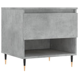 Coffee Tables 2 pcs Concrete Grey 50x46x50 cm Engineered Wood 830901