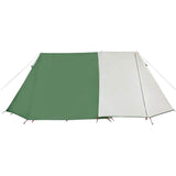 Camping Tent 3-Person Green Waterproof 94365