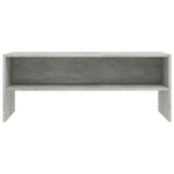 TV Cabinet Concrete Grey 100x40x40 cm Engineered Wood 800049