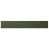 Garden Cover Profile 10 pcs 100 x 5 x 15 cm Steel Olive Green 8012941