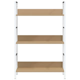 288221 3-Layer Book Shelf Oak 60x27,6x90,5 cm Engineered Wood