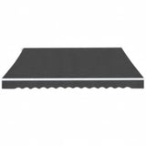 ZNTS Folding Awning Manual Operated 600 cm Anthracite 276355