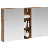 Bathroom Cabinet Set 3 pcs 120 x 14.5 x 70 cm Engineered wood 3403750