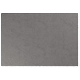 Weighted Blanket With Cover Grey Cotton, Polyester, Glass Beads 350826