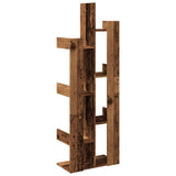 Book Cabinet Old Wood 48x25.5x140 cm Engineered Wood 856694