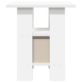 Bedside Table 2 pcs White 41 x 40 x 45 cm Engineered Wood 8000421
