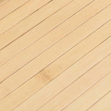 Rug Rectangular Light Natural80x1000 cm Bamboo 376933
