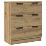 Sideboards 3 pcs Artisan Oak 60x30x70 cm Engineered Wood 3329226