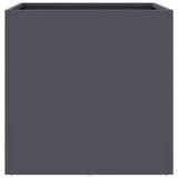 Planter Anthracite 49x47x46 cm Steel 841563