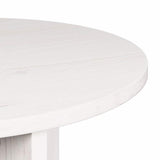 Coffee Table 2 pcs White Solid Pine wood 873551