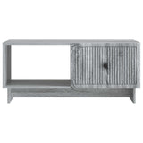 Coffee Table Grey Sonoma 90 x 50 x 40 cm Engineered Wood 894041