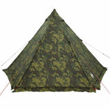 Family Tent Tipi 6-Person Camouflage Waterproof 4009444