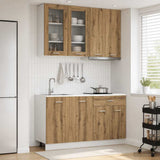 Kitchen Unit LYON 4 pcs Artisan Oak Engineered Wood 3438362