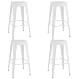 5 Piece Bar Set Black and White 3057458