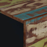 Coffee Table 80x50x40 cm Solid Wood Reclaimed&Engineered Wood 350638