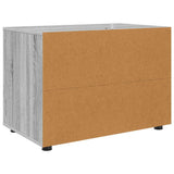 Storage Cabinet Grey Sonoma 80 x 48 x 57 cm Engineered Wood 888823