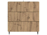 Drawer Cabinet Artisan Oak 66 x 34.5 x 92 cm Engineered Wood 894384