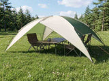 Camping Tent with Rainfly Water-resistant Dome Green 42028530