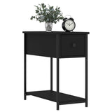 Bedside Cabinets 2 pcs Black 30x60x60 cm Engineered Wood 826054