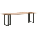 Dining Table Legs T-Shaped 2 pcs Anthracite 60x35x cm Steel 4013054