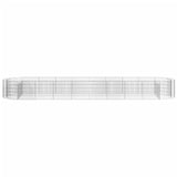 152043 Gabion Raised Bed Galvanised Iron 500x100x50 cm