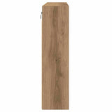 Display Cabinet Artisan Oak 100 x 15 x 58 cm Engineered Wood 873905