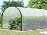 Clear Tarpaulin with Eyelets 10x12 m Polyethylene 4018581